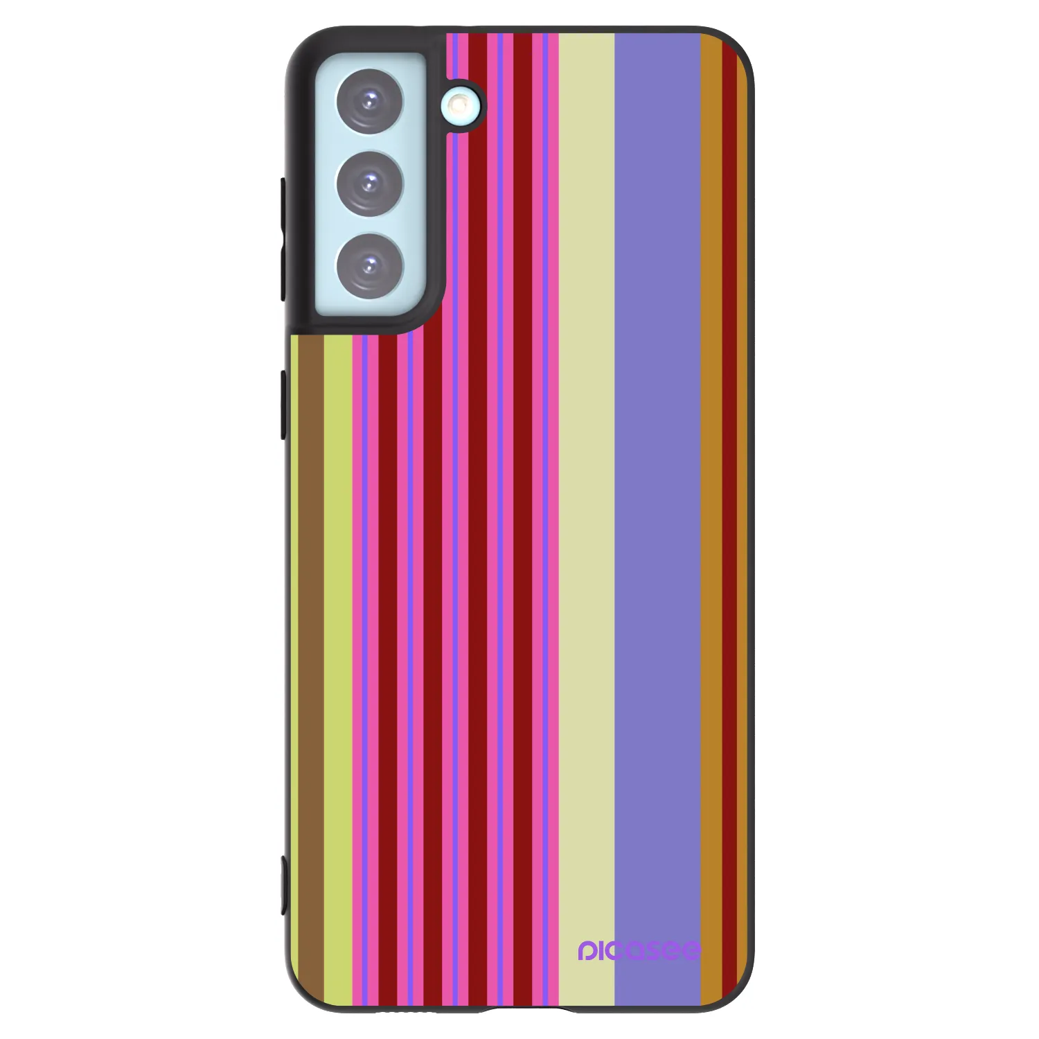 Picasee Samsung Galaxy S21+ 5G G996F Hülle - Schwarzes Silikon - Late checkout