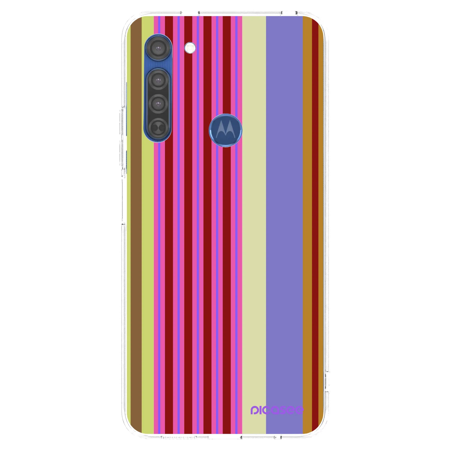 Picasee Motorola Moto G8 Hülle - Transparentes Silikon - Late checkout