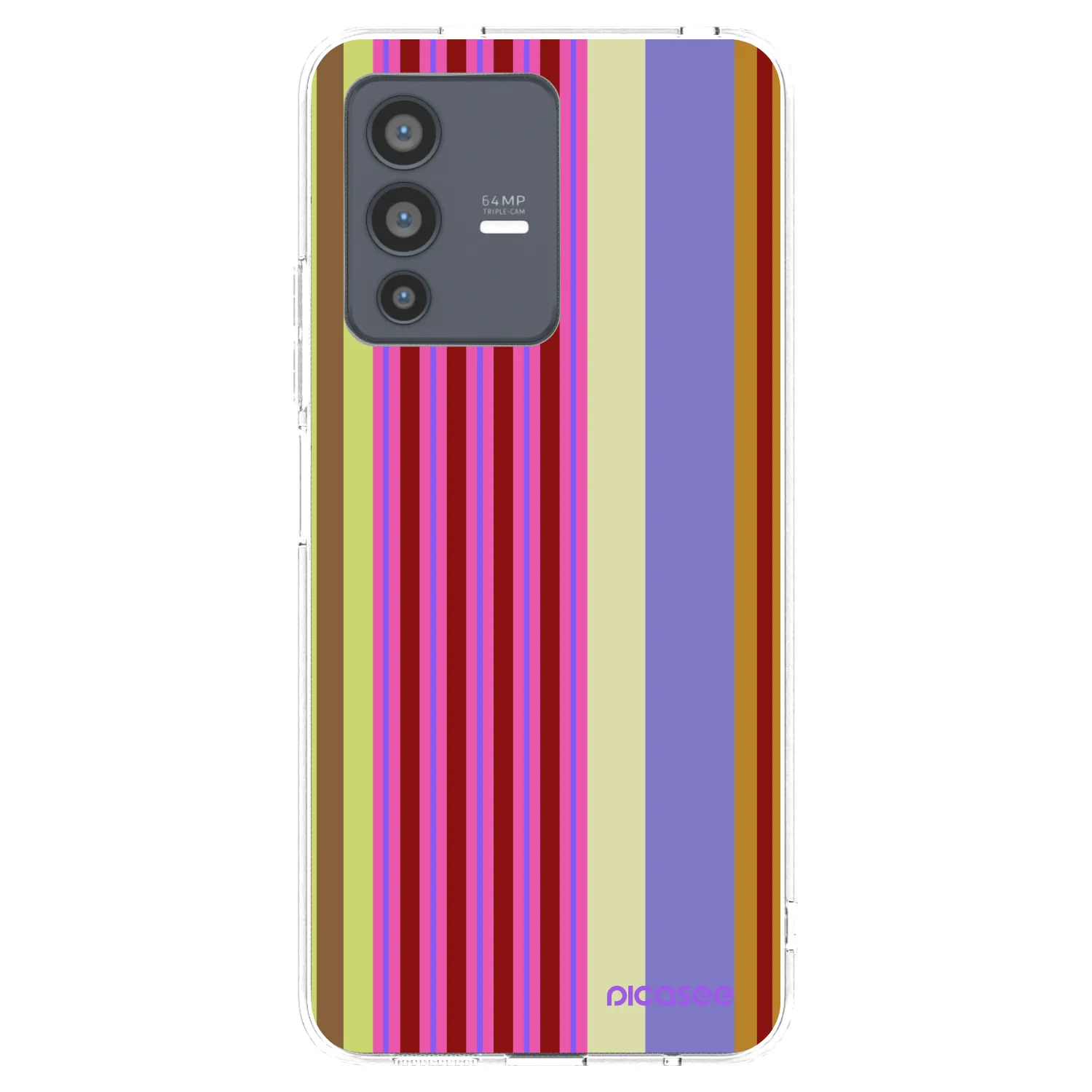 Picasee Vivo V23 5G Hülle - Transparentes Silikon - Late checkout