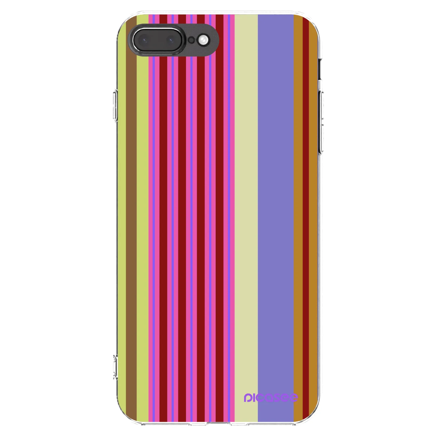 Picasee Apple iPhone 8 Plus Hülle - Transparentes Silikon - Late checkout