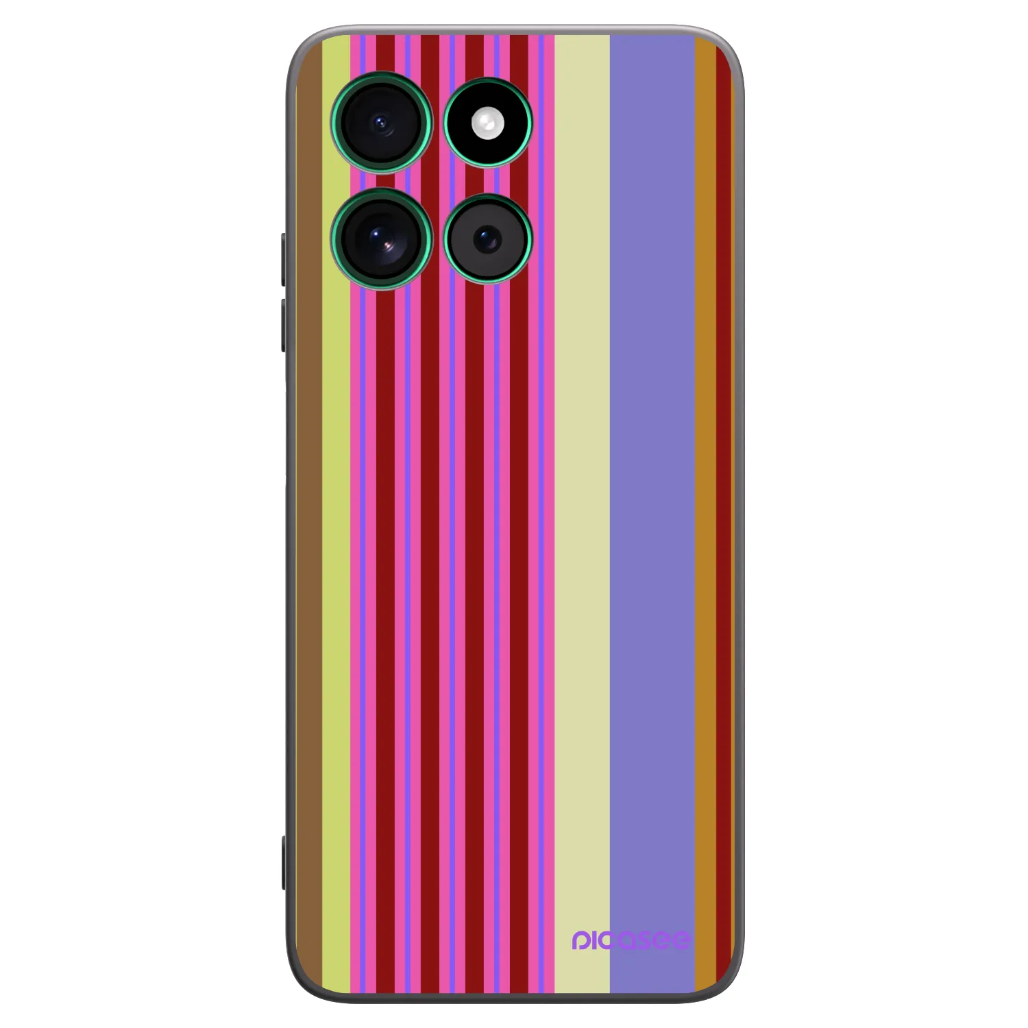 Picasee Motorola Moto G57 Power Hülle - Schwarzes Silikon - Late checkout