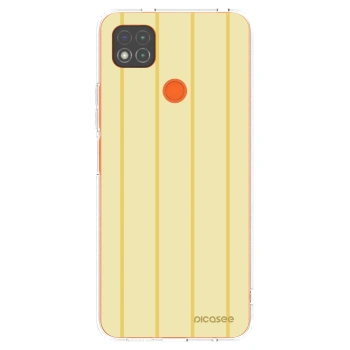 Picasee Xiaomi Redmi 9C Hülle - Transparentes Silikon - Liquid sunshine