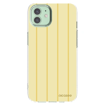 Picasee Apple iPhone 12 Pro Hülle - Transparentes Silikon - Liquid sunshine