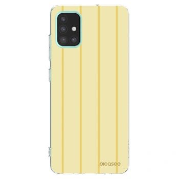 Picasee Samsung Galaxy M31s Hülle - Transparentes Silikon - Liquid sunshine