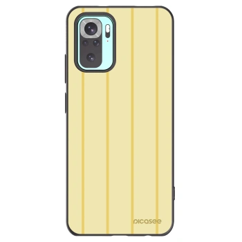 Picasee Xiaomi Redmi Note 10 Pro Hülle - Schwarzes Silikon - Liquid sunshine