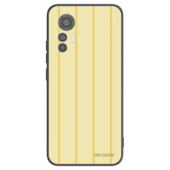 Picasee Xiaomi 12 Lite Hülle - Schwarzes Silikon - Liquid sunshine