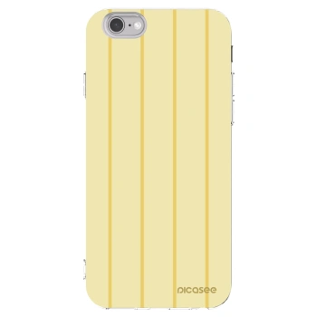 Picasee Apple iPhone 6/6S Hülle - Transparentes Silikon - Liquid sunshine