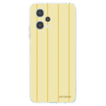 Picasee Xiaomi Redmi Note 12 5G Hülle - Transparentes Silikon - Liquid sunshine