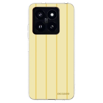 Picasee Xiaomi 14 Pro Hülle - Transparentes Silikon - Liquid sunshine