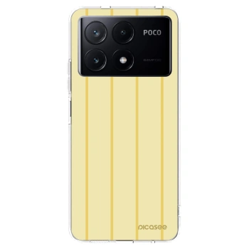 Picasee Xiaomi Poco X6 Pro Hülle - Transparentes Silikon - Liquid sunshine