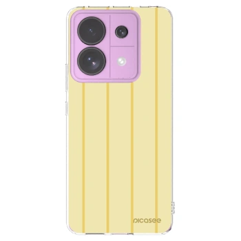 Picasee Xiaomi Redmi Note 13 Pro 5G Hülle - Transparentes Silikon - Liquid sunshine