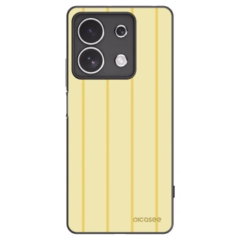 Picasee Xiaomi Redmi Note 13 4G Hülle - Schwarzes Silikon - Liquid sunshine