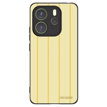 Picasee Xiaomi Redmi Note 14 4G Hülle - Schwarzes Silikon - Liquid sunshine