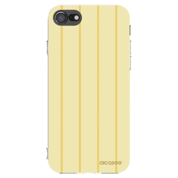 Picasee Apple iPhone 8 Hülle - Transparentes Silikon - Liquid sunshine