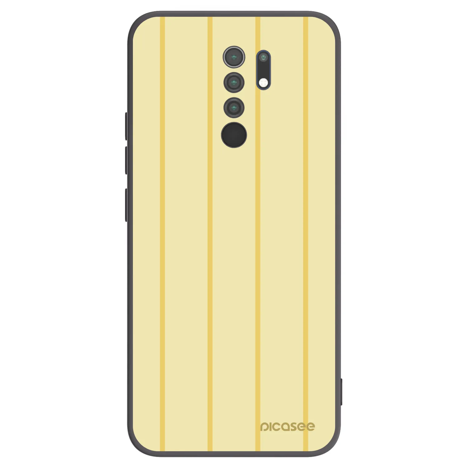 Picasee Xiaomi Redmi 9 Hülle - Schwarzes Silikon - Liquid sunshine