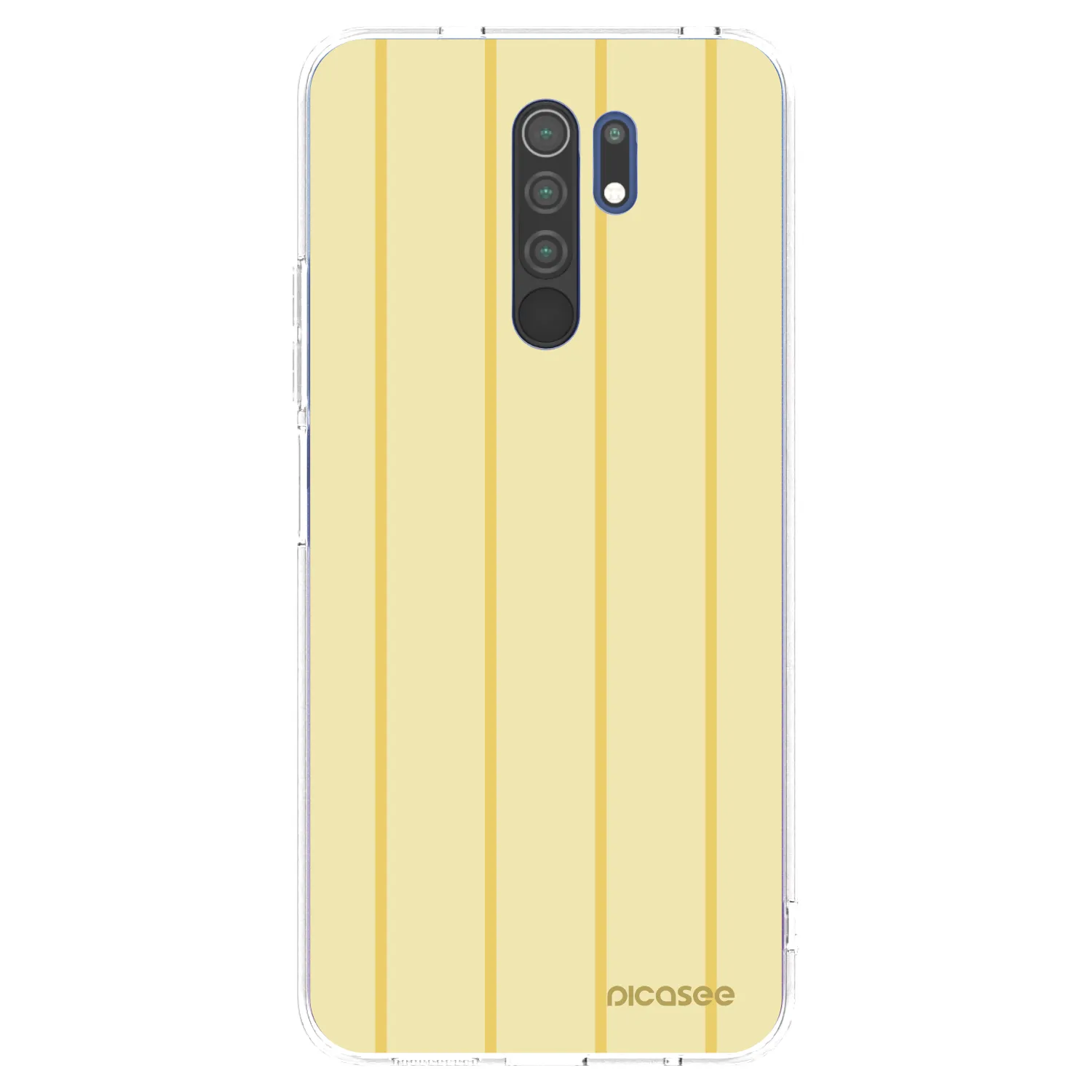 Picasee Xiaomi Redmi 9 Hülle - Transparentes Silikon - Liquid sunshine