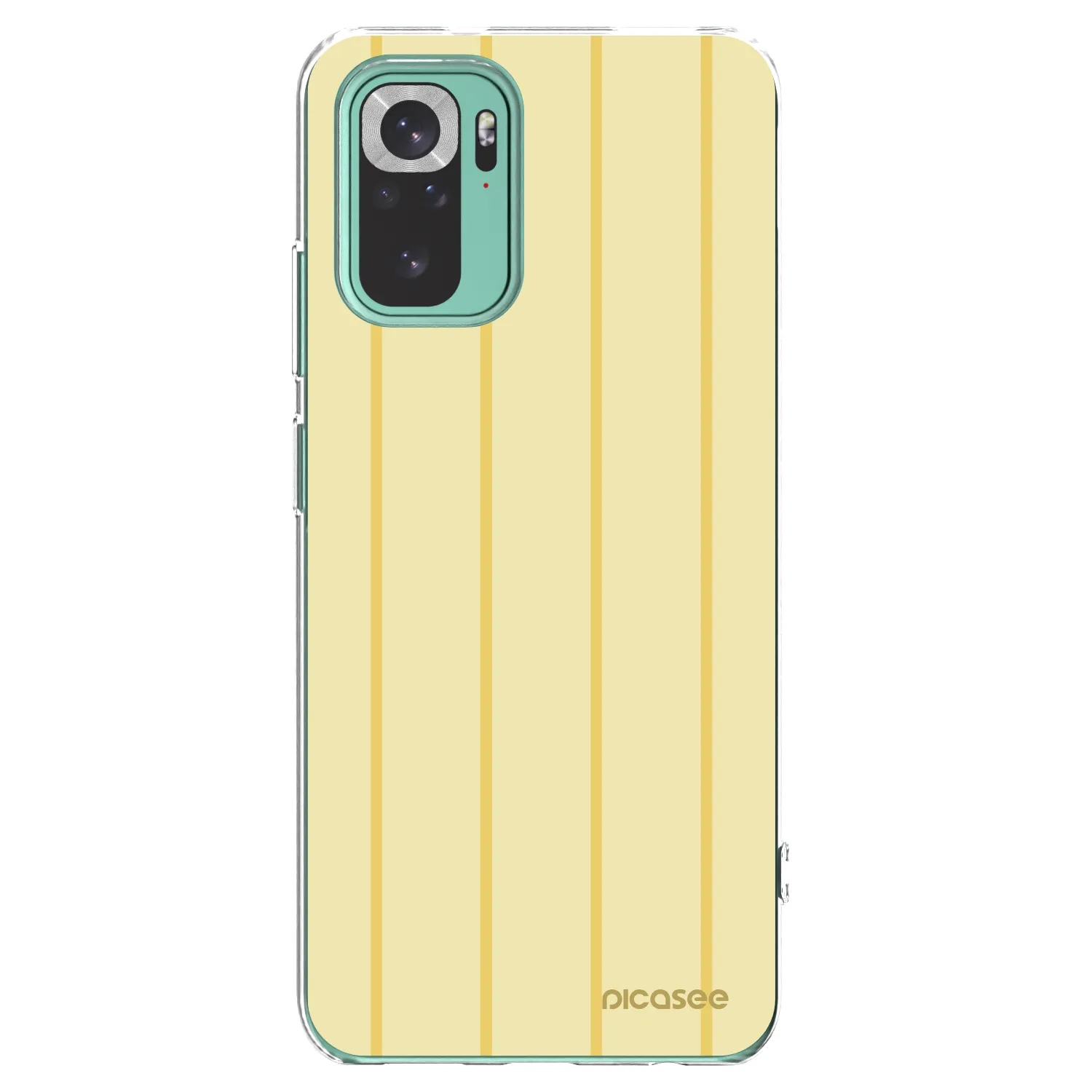 Picasee Xiaomi Redmi Note 10 Pro Hülle - Transparentes Silikon - Liquid sunshine