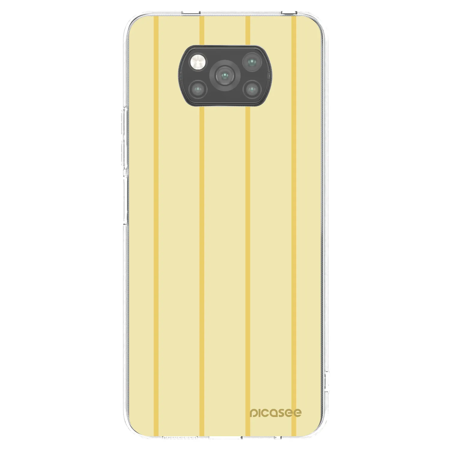 Picasee Xiaomi Poco X3 Pro Hülle - Schwarzes Silikon - Liquid sunshine