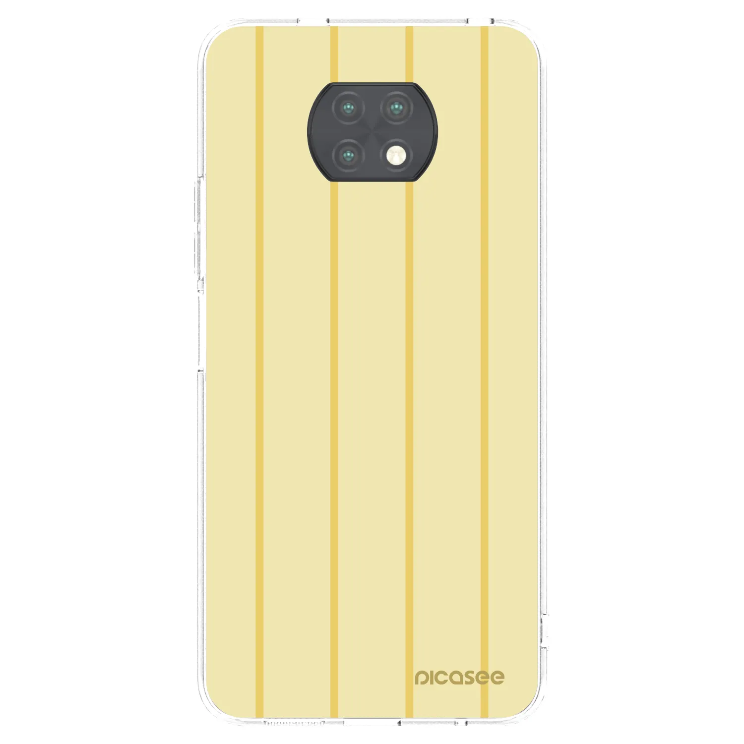 Picasee Xiaomi Redmi Note 9T Hülle - Transparentes Silikon - Liquid sunshine