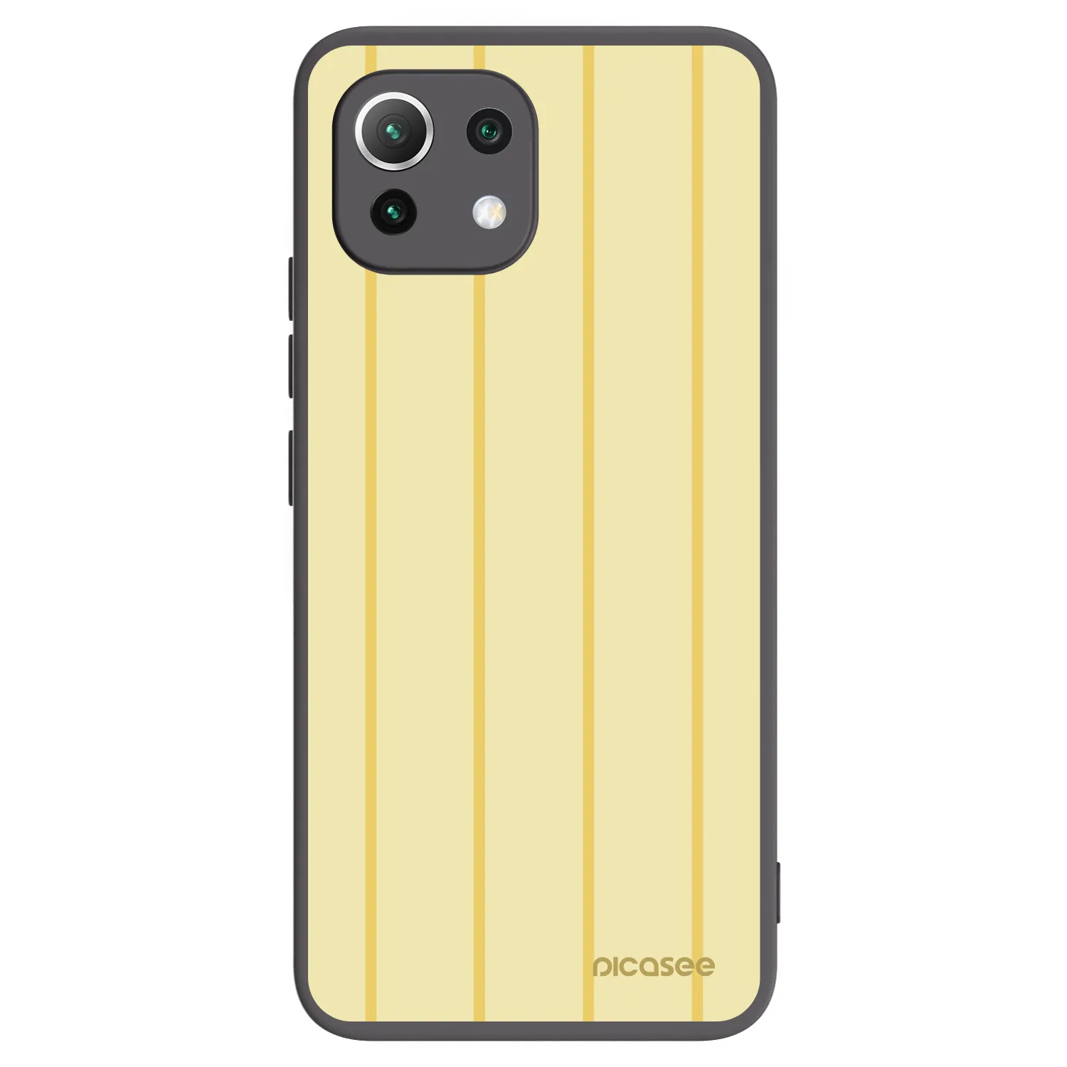Picasee Xiaomi 11 Lite 5G NE Hülle - Schwarzes Silikon - Liquid sunshine