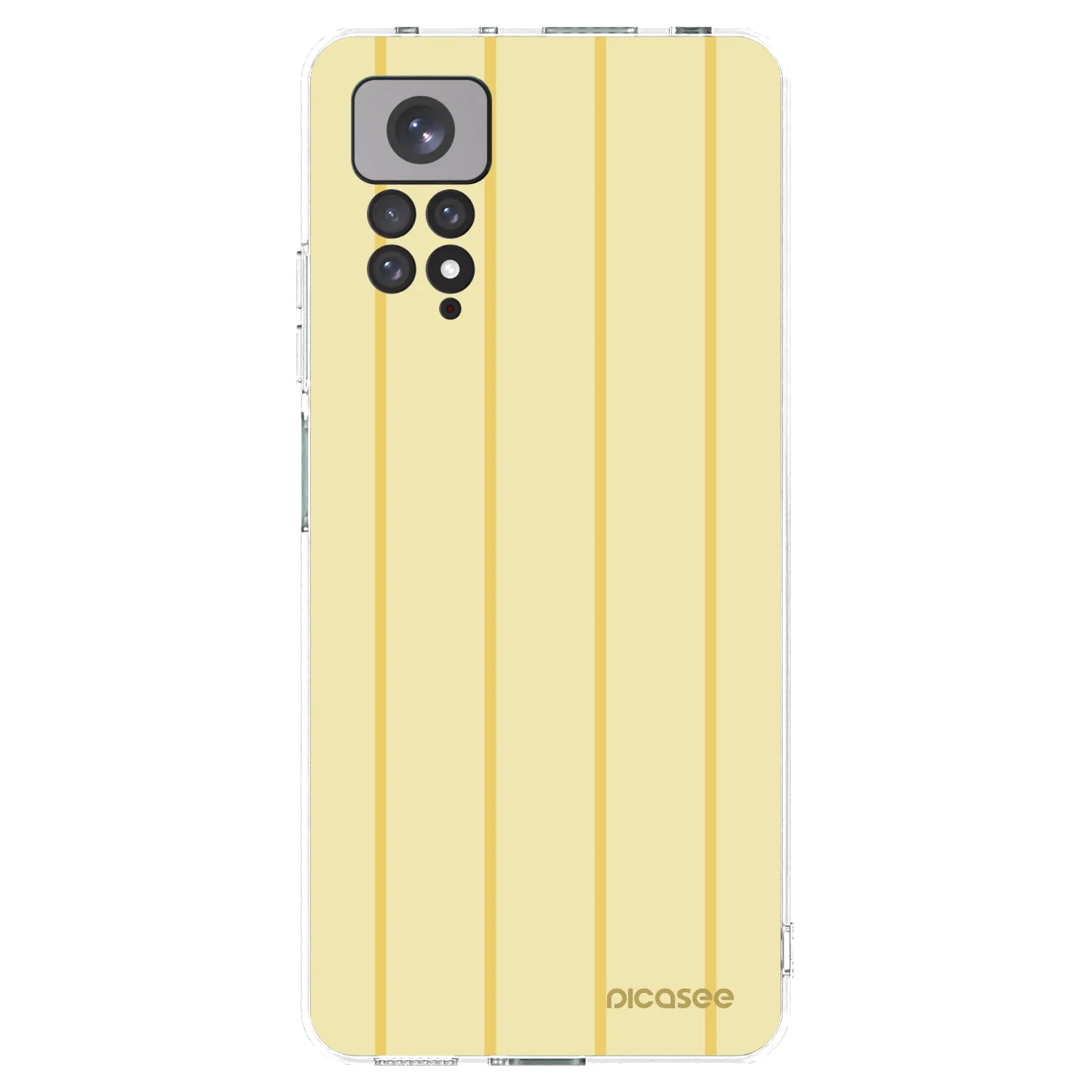 Picasee Xiaomi Redmi Note 11 Hülle - Transparentes Silikon - Liquid sunshine