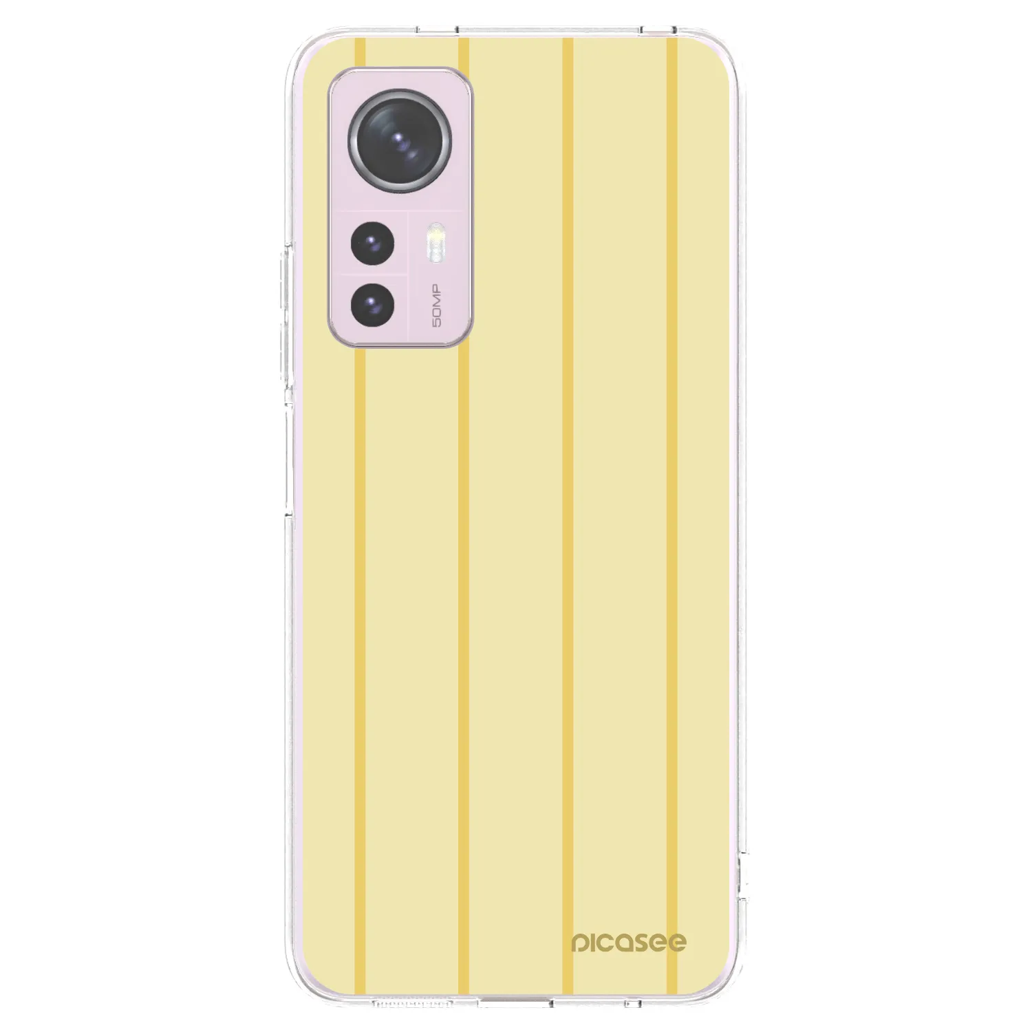 Picasee Xiaomi 12 Hülle - Transparentes Silikon - Liquid sunshine