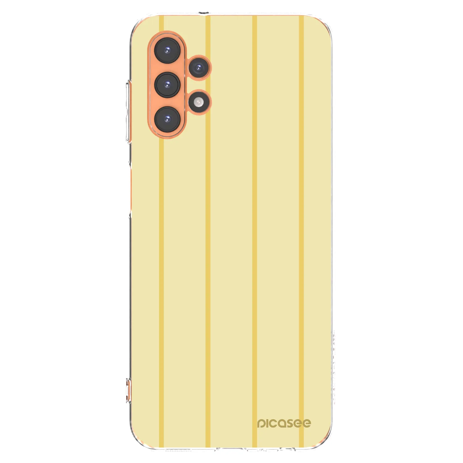 Picasee Samsung Galaxy A13 4G A135 Hülle - Transparentes Silikon - Liquid sunshine