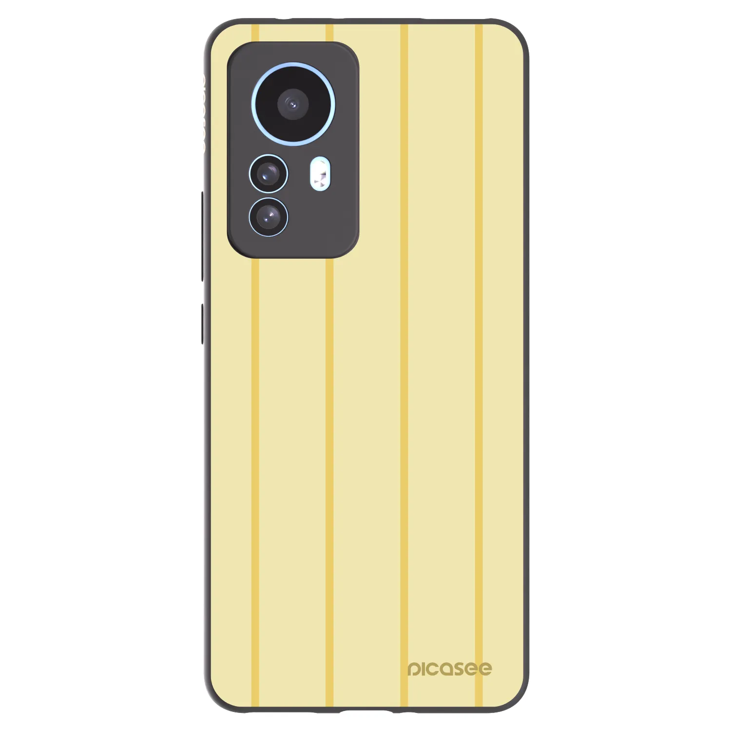 Picasee Xiaomi 12T Pro Hülle - Schwarzes Silikon - Liquid sunshine