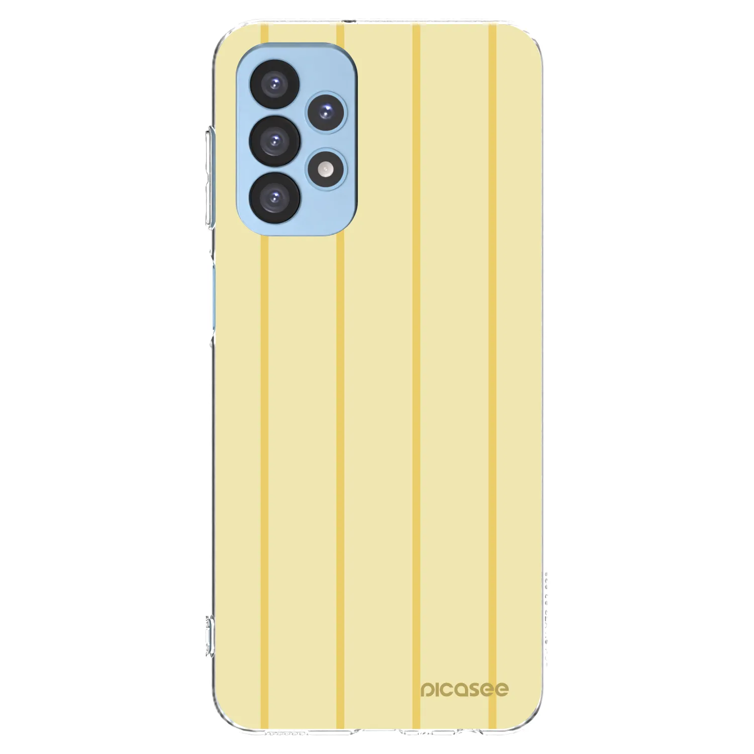 Picasee Samsung Galaxy A23 A235F 4G Hülle - Transparentes Silikon - Liquid sunshine