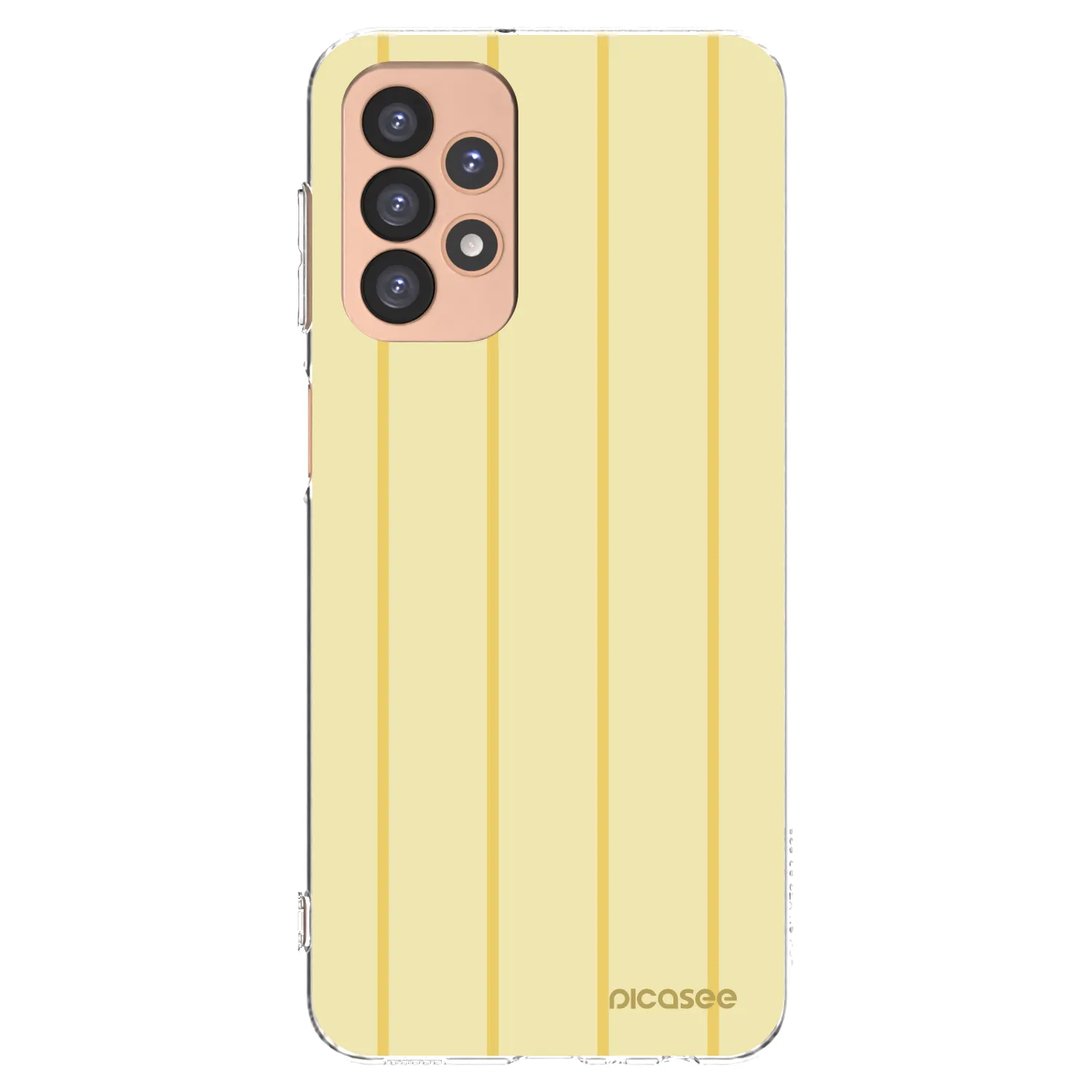 Picasee Samsung Galaxy A23 A236B 5G Hülle - Transparentes Silikon - Liquid sunshine
