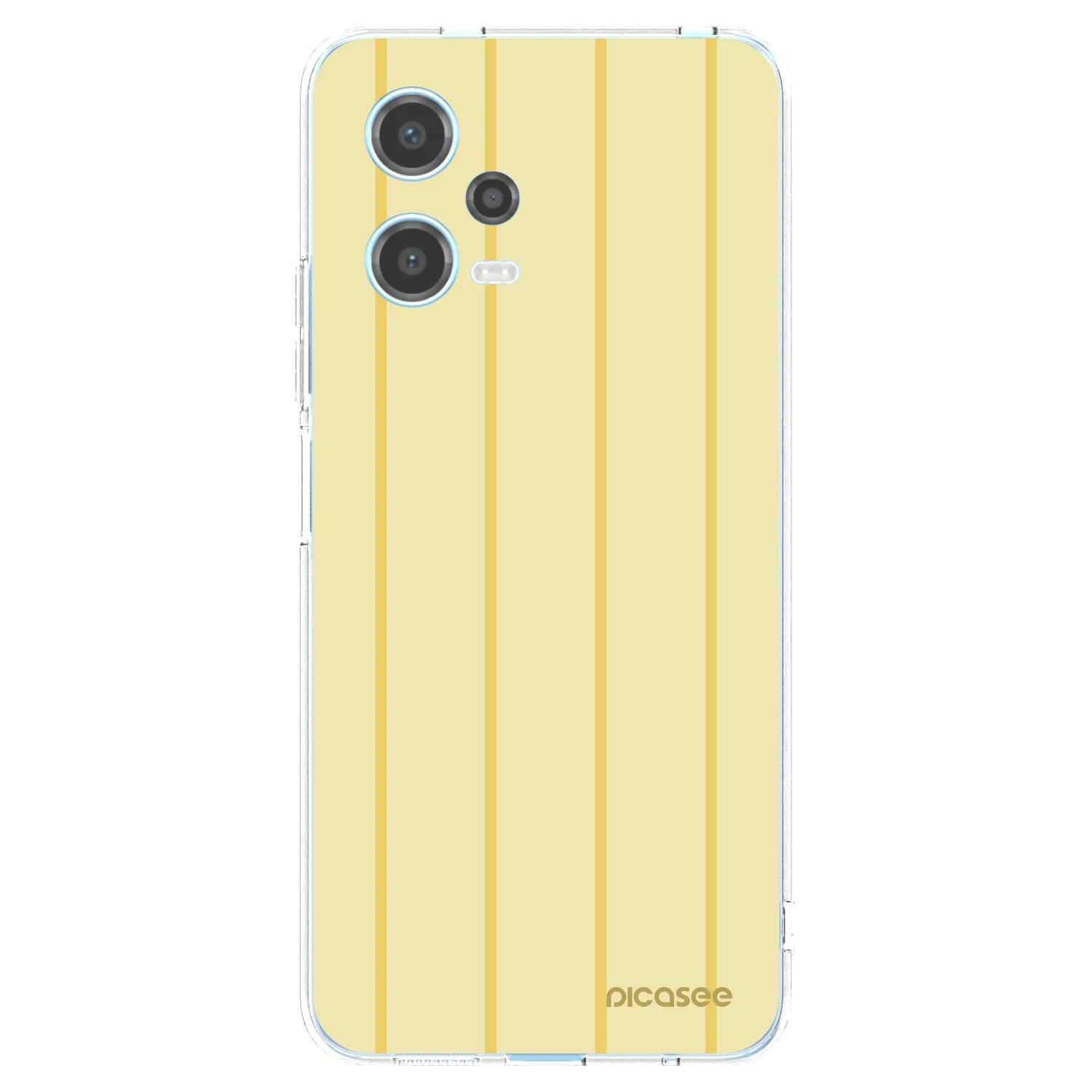 Picasee Xiaomi Redmi Note 12 5G Hülle - Transparentes Silikon - Liquid sunshine
