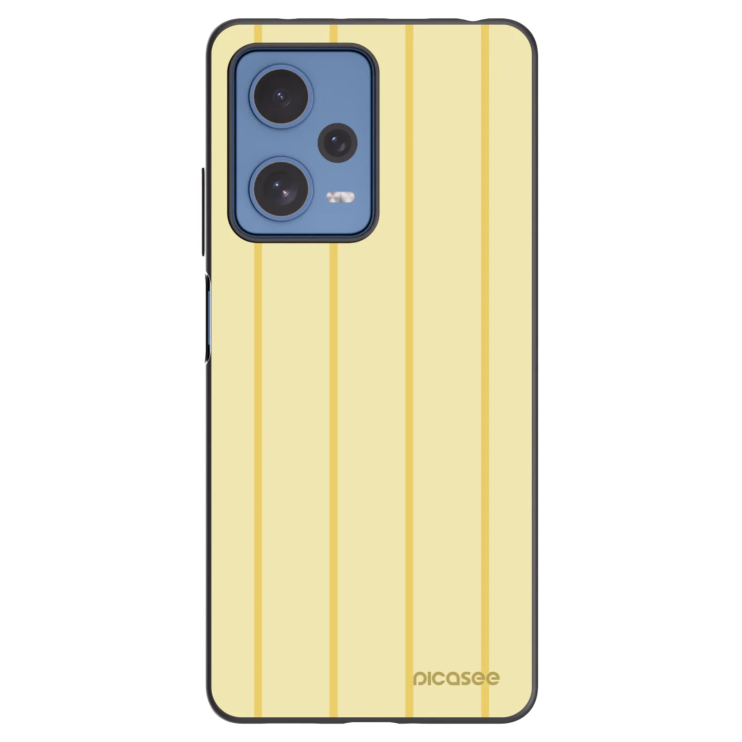 Picasee Xiaomi Redmi Note 12 Pro 5G Hülle - Schwarzes Silikon - Liquid sunshine