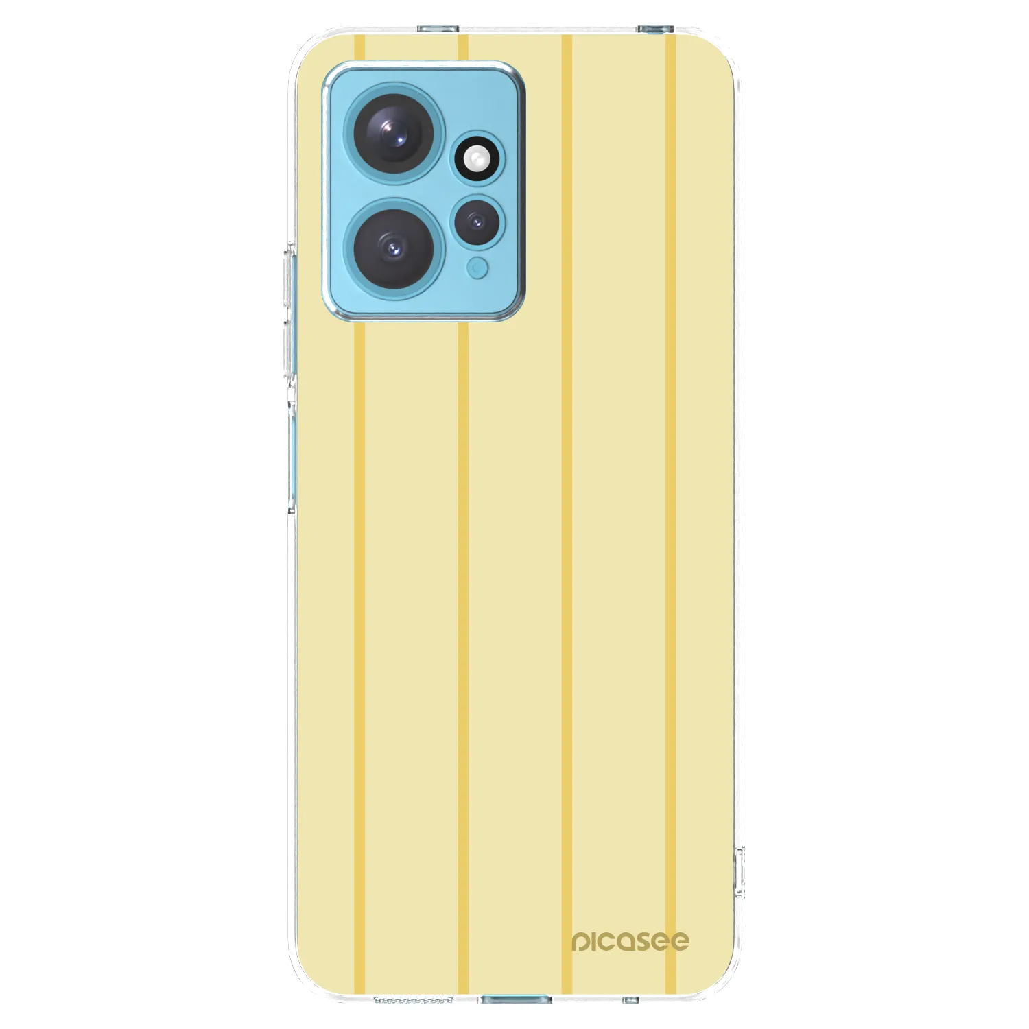 Picasee Xiaomi Redmi Note 12 4G Hülle - Transparentes Silikon - Liquid sunshine