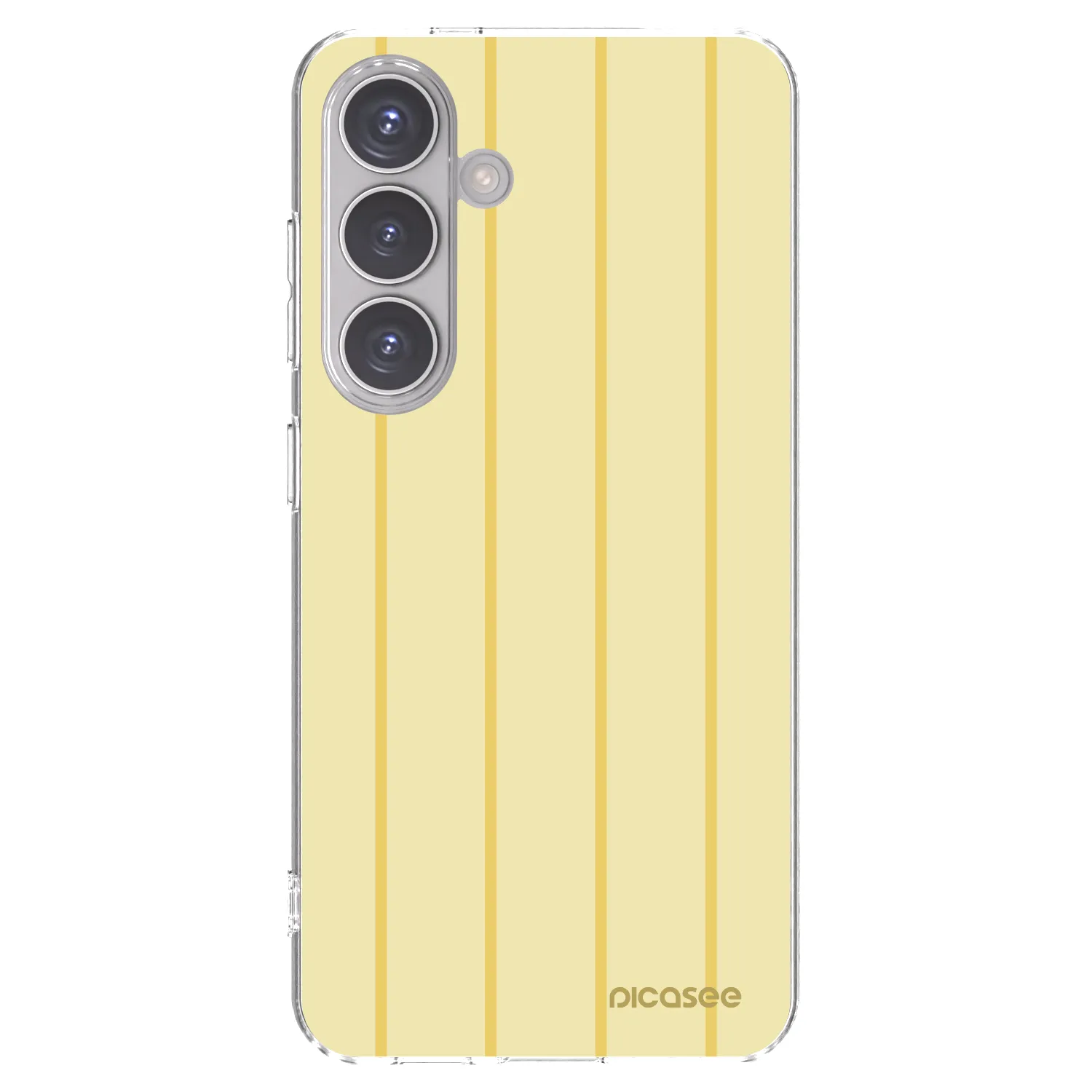 Picasee Samsung Galaxy S24 S921B 5G Hülle - Transparentes Silikon - Liquid sunshine