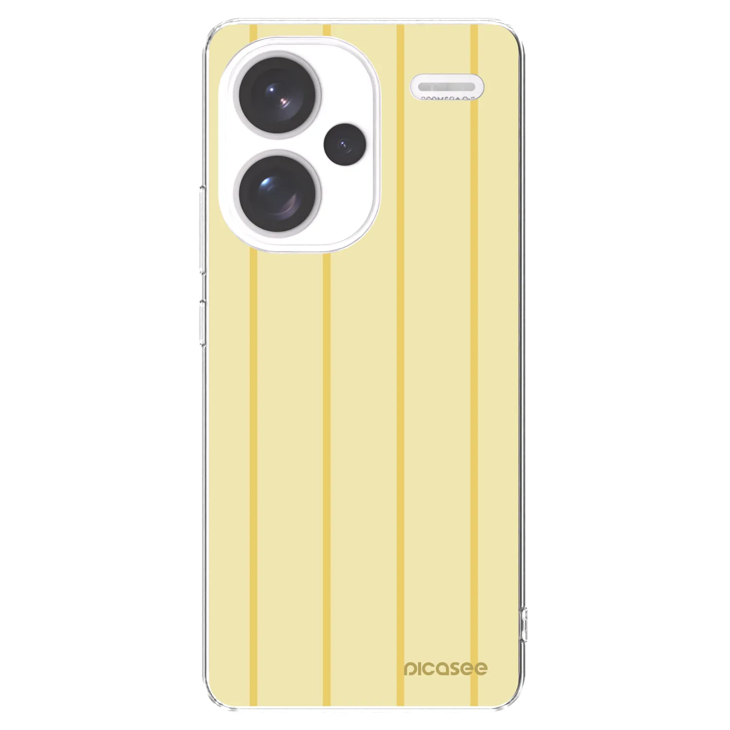 Picasee Xiaomi Redmi Note 13 Pro+ 5G Hülle - Transparentes Silikon - Liquid sunshine