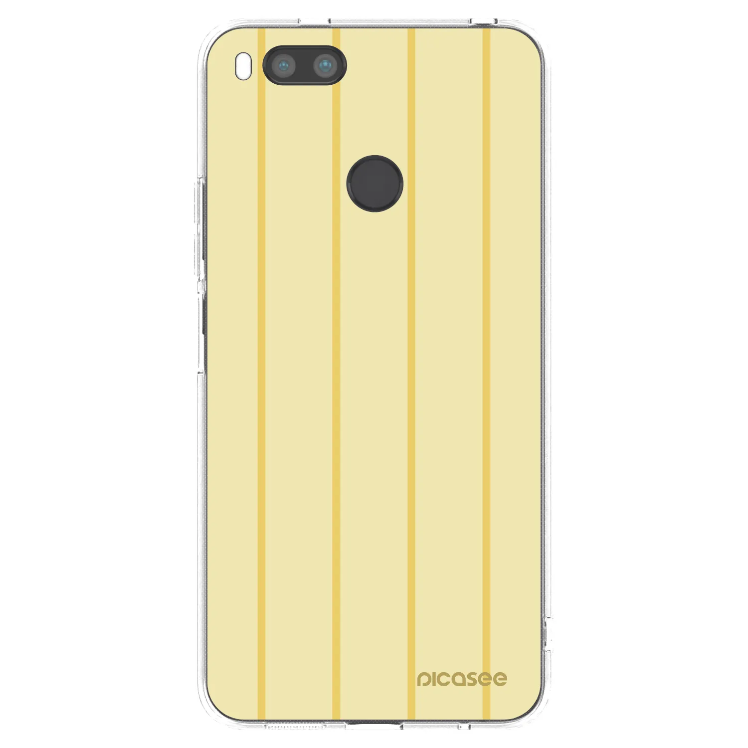 Picasee Xiaomi Mi A1 Global Hülle - Transparentes Silikon - Liquid sunshine
