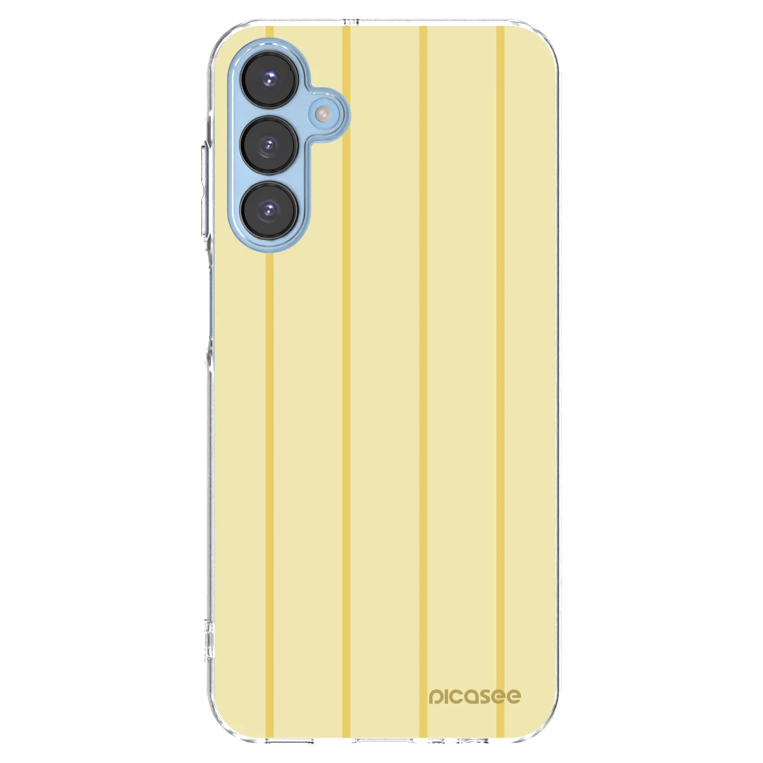 Picasee Samsung Galaxy A15 A156B 5G Hülle - Transparentes Silikon - Liquid sunshine