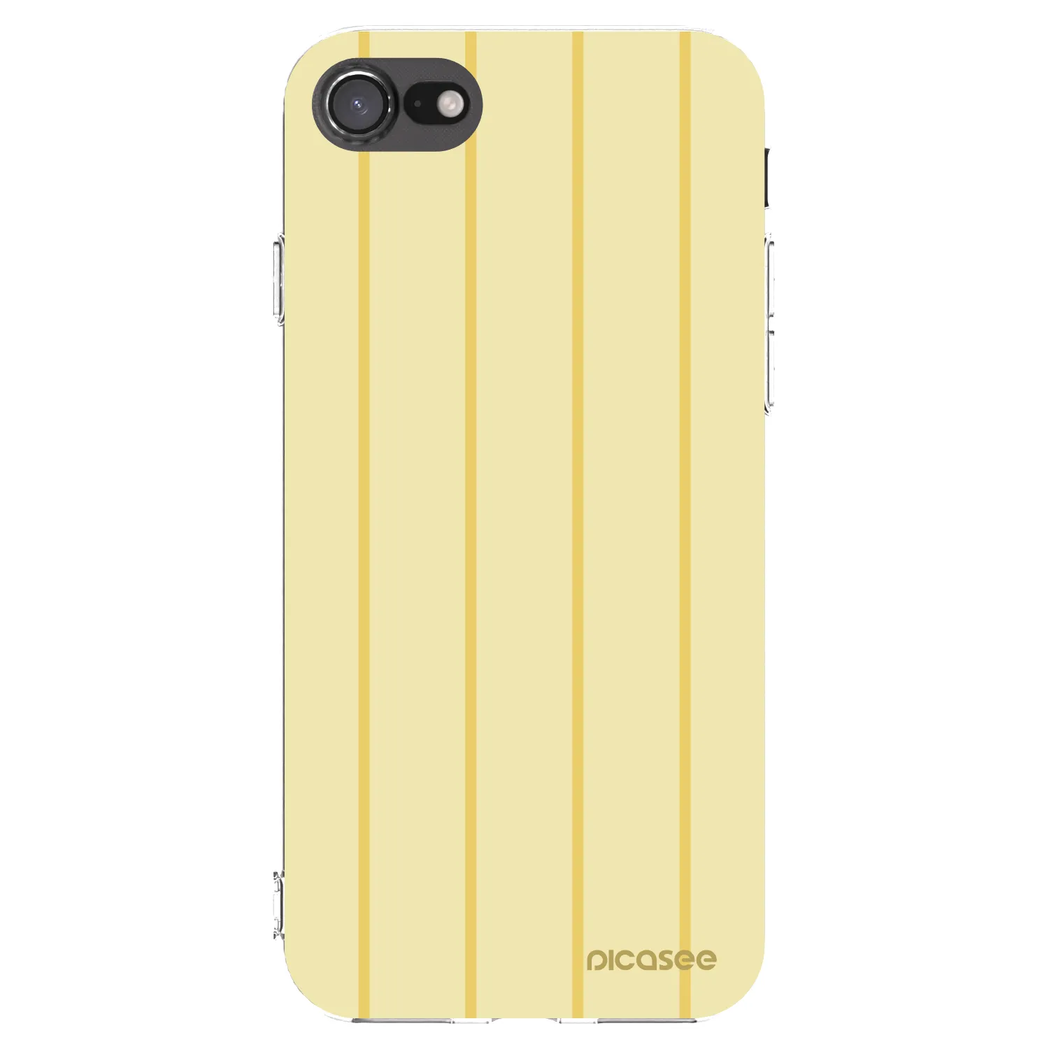 Picasee Apple iPhone 7 Hülle - Transparentes Silikon - Liquid sunshine