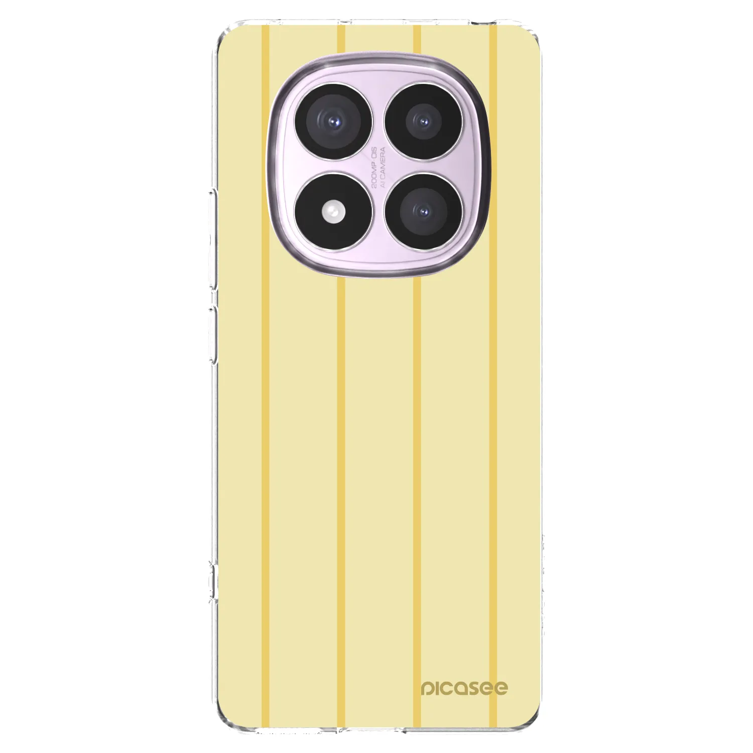 Picasee Xiaomi Redmi Note 14 Pro 5G Hülle - Transparentes Silikon - Liquid sunshine