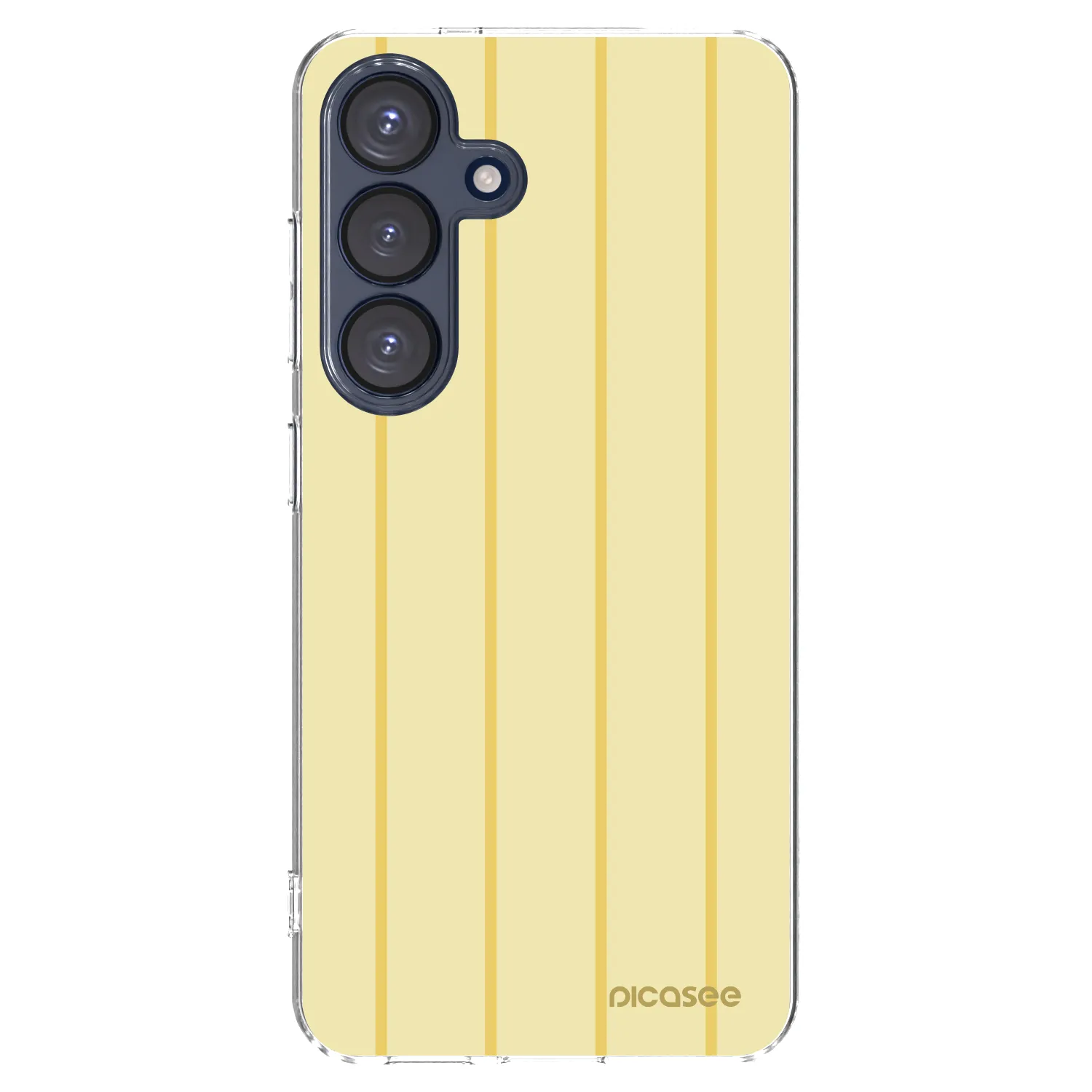 Picasee Samsung Galaxy S25 5G Hülle - Transparentes Silikon - Liquid sunshine