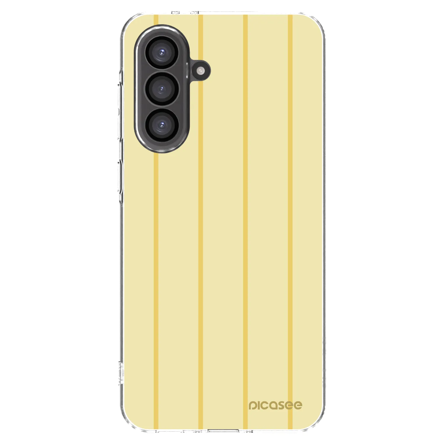 Picasee Samsung Galaxy A36 5G Hülle - Transparentes Silikon - Liquid sunshine