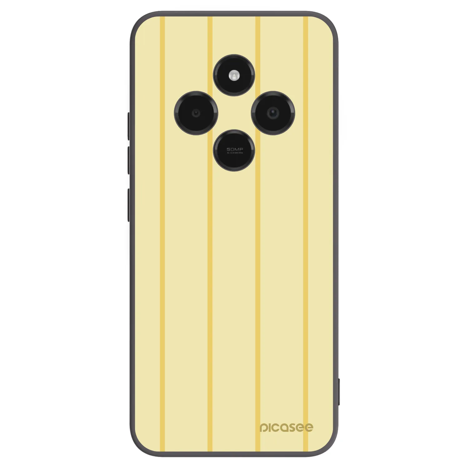 Picasee Xiaomi Poco C75 Hülle - Schwarzes Silikon - Liquid sunshine