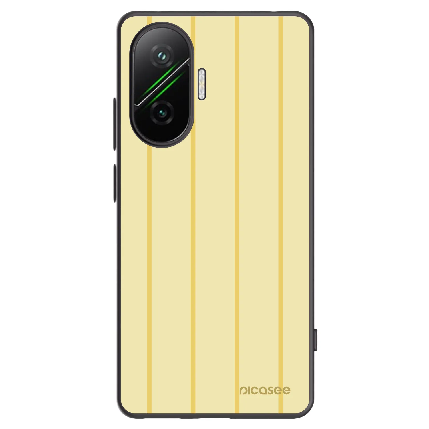 Picasee Xiaomi Poco F7 Pro 5G Hülle - Schwarzes Silikon - Liquid sunshine