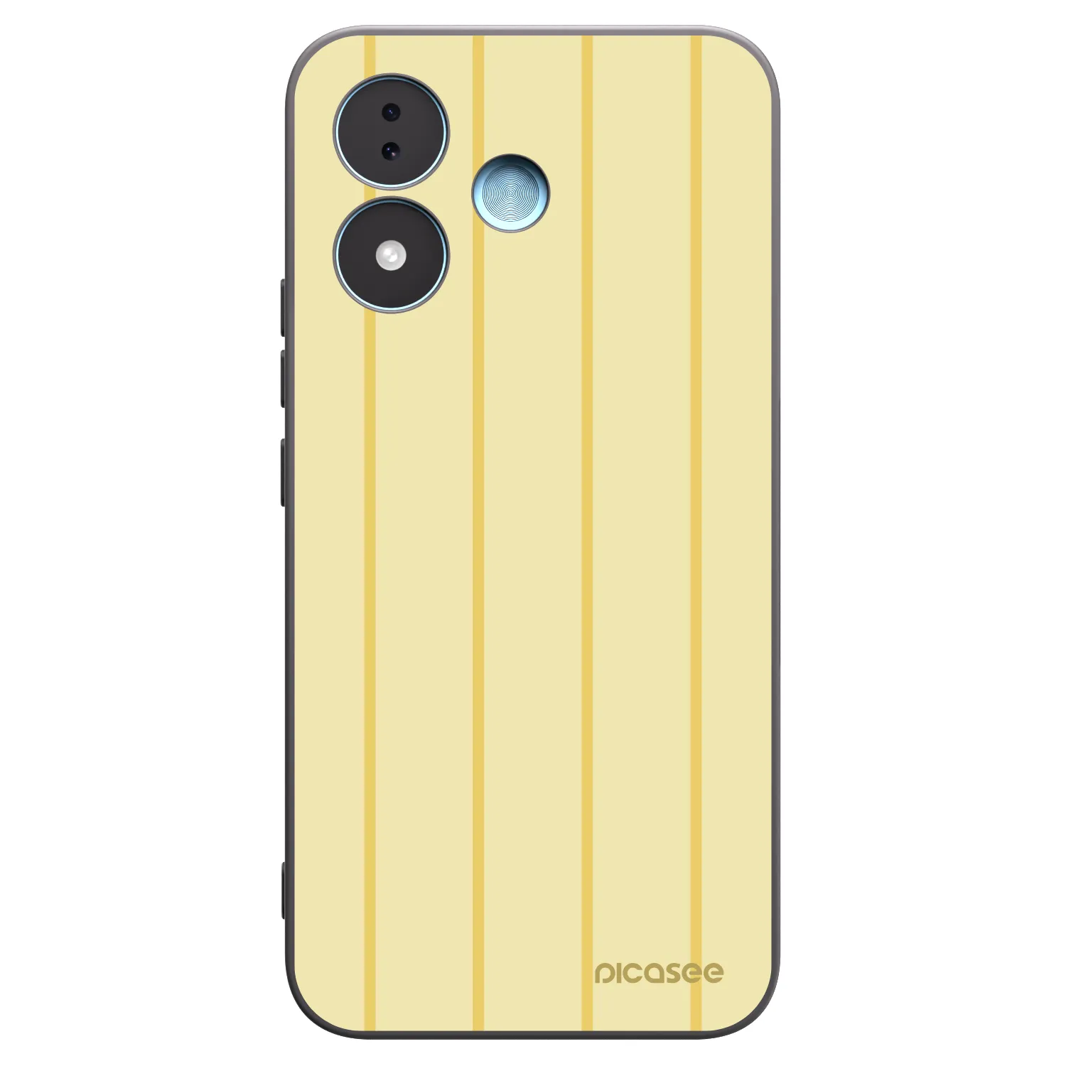 Picasee Xiaomi Redmi Note 17 5G Hülle - Schwarzes Silikon - Liquid sunshine