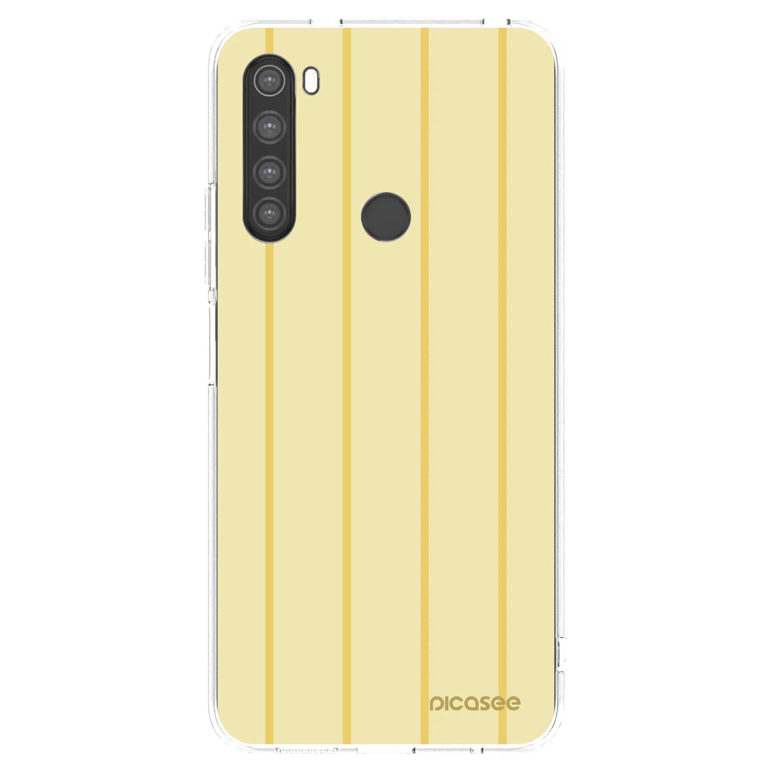 Picasee Xiaomi Redmi Note 8 Hülle - Transparentes Silikon - Liquid sunshine