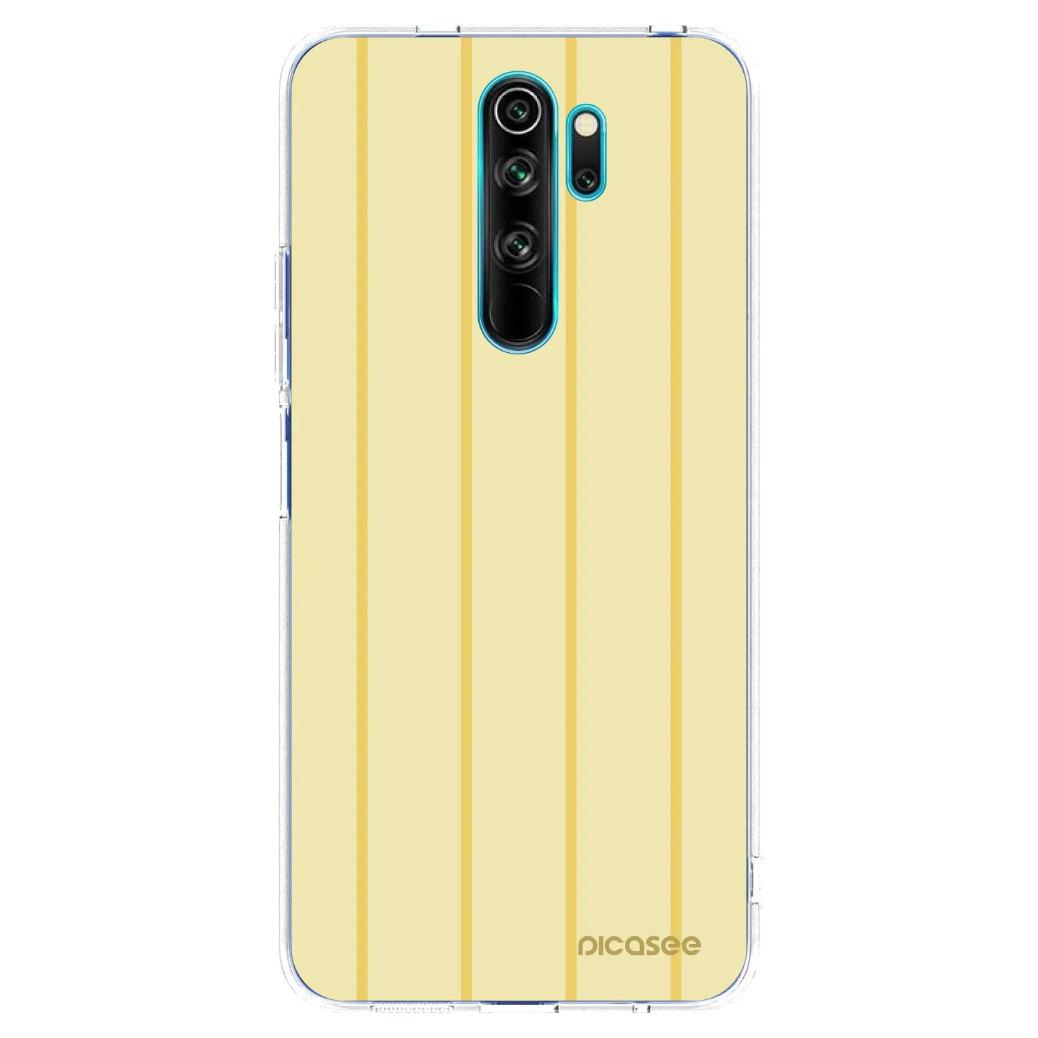 Picasee Xiaomi Redmi Note 8 Pro Hülle - Transparentes Silikon - Liquid sunshine