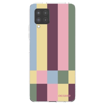 Picasee Samsung Galaxy A42 A426B Hülle - Transparentes Silikon - Lobby tiles