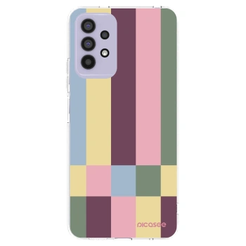 Picasee Samsung Galaxy A32 4G SM-A325F Hülle - Transparentes Silikon - Lobby tiles