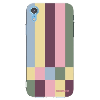 Picasee Apple iPhone XR Hülle - Transparentes Silikon - Lobby tiles