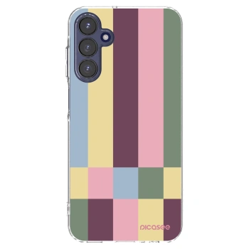Picasee Samsung Galaxy A15 A155F 4G Hülle - Transparentes Silikon - Lobby tiles